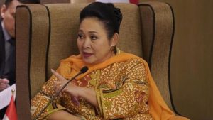 Titiek Soeharto Sentil Menhut soal Kayu Gelondongan